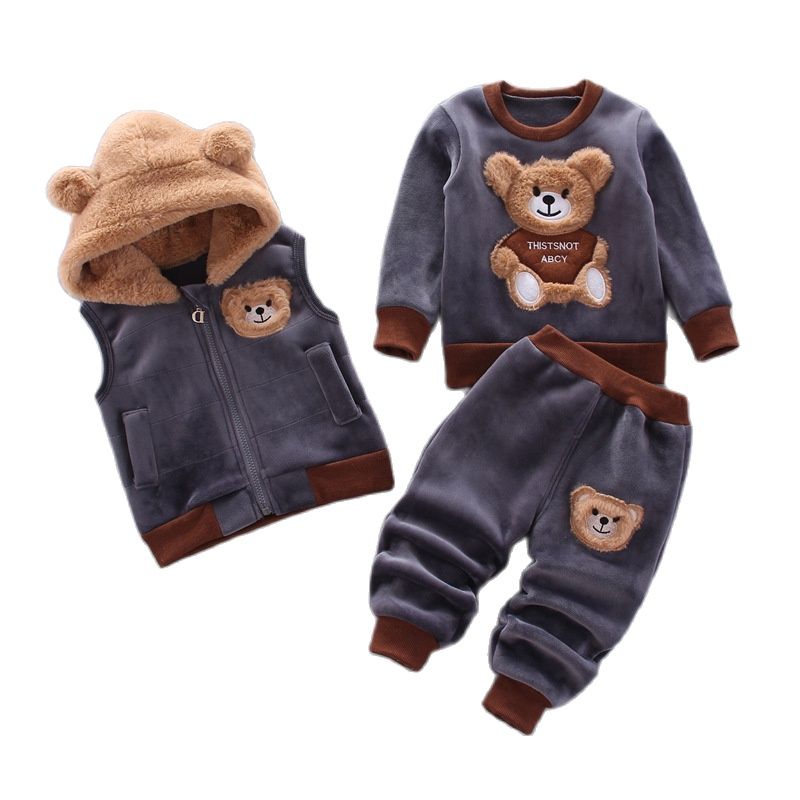 Winter Clothing For 1 Year Old Girl - Bebê meninos e meninas conjunto de