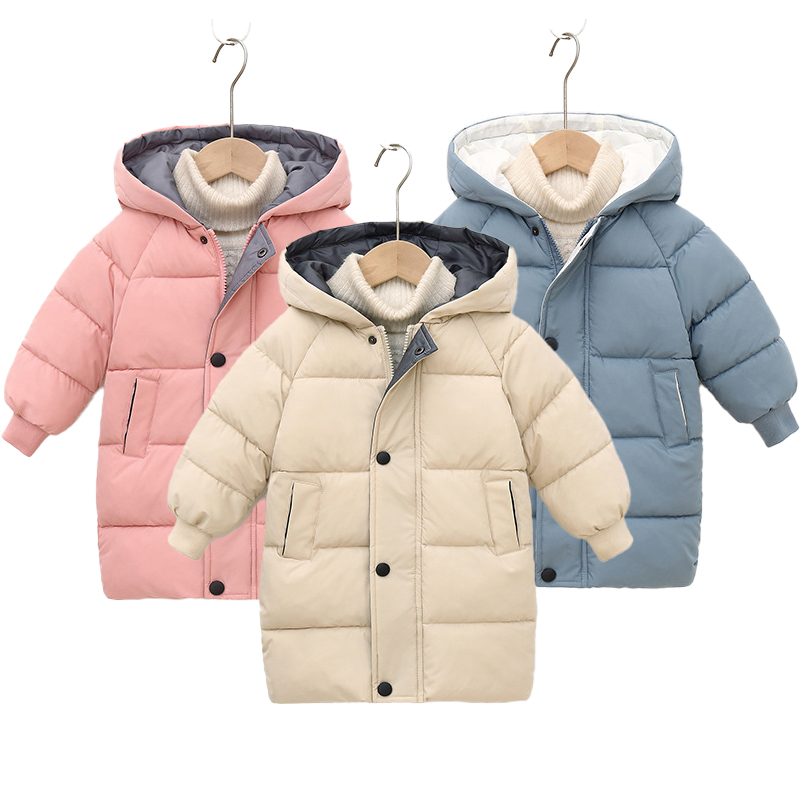 Winter Clothing For 1 Year Old Girl - Novo Casaco de Inverno Longo para