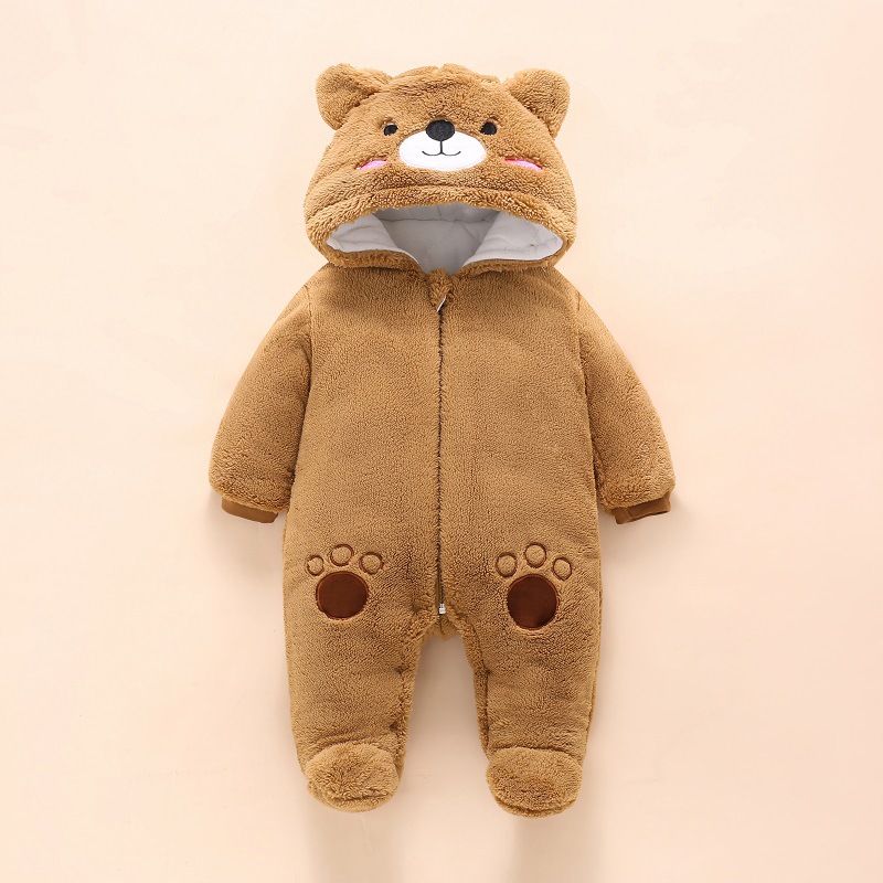 Winter Clothing For 1 Year Old Girl - Macacão de urso bonito para bebês