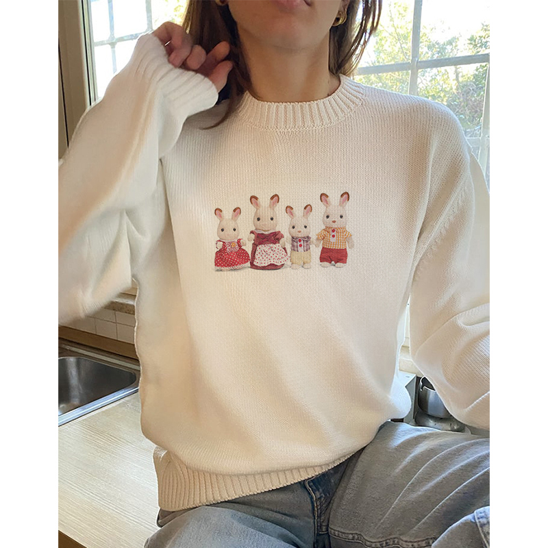 Winter Clothing Patterns - Camisola de malha com padrão de
