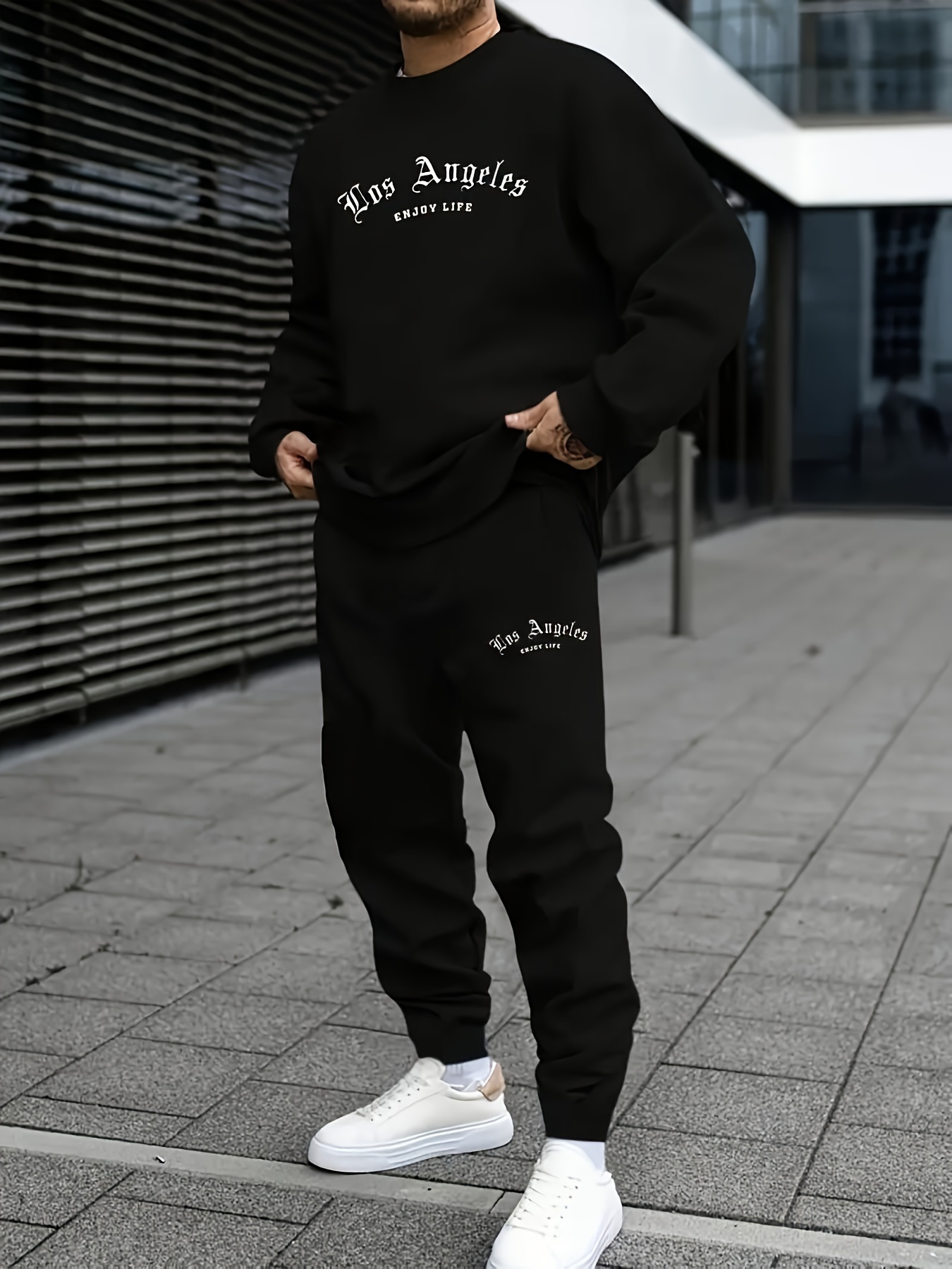 Winter Clothing Affordable - Conjunto esportivo masculino: camisa confortável de