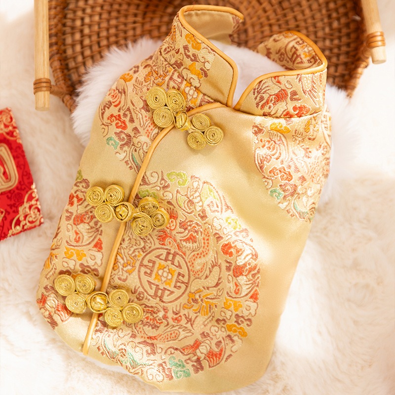 Winter Clothing Patterns - Natal roupas para cães inverno engrossado