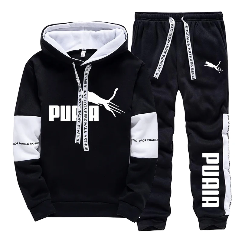 Winter Cloth - Conjunto Masculino de Moletom com Capuz