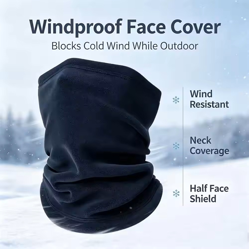 Gola de lã polar quente para o - Neck Gaiter Fleece avaliação e preço