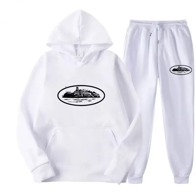 Conjunto de Moletom com Capuz  - Fleece Hoodie Lined avaliação e preço