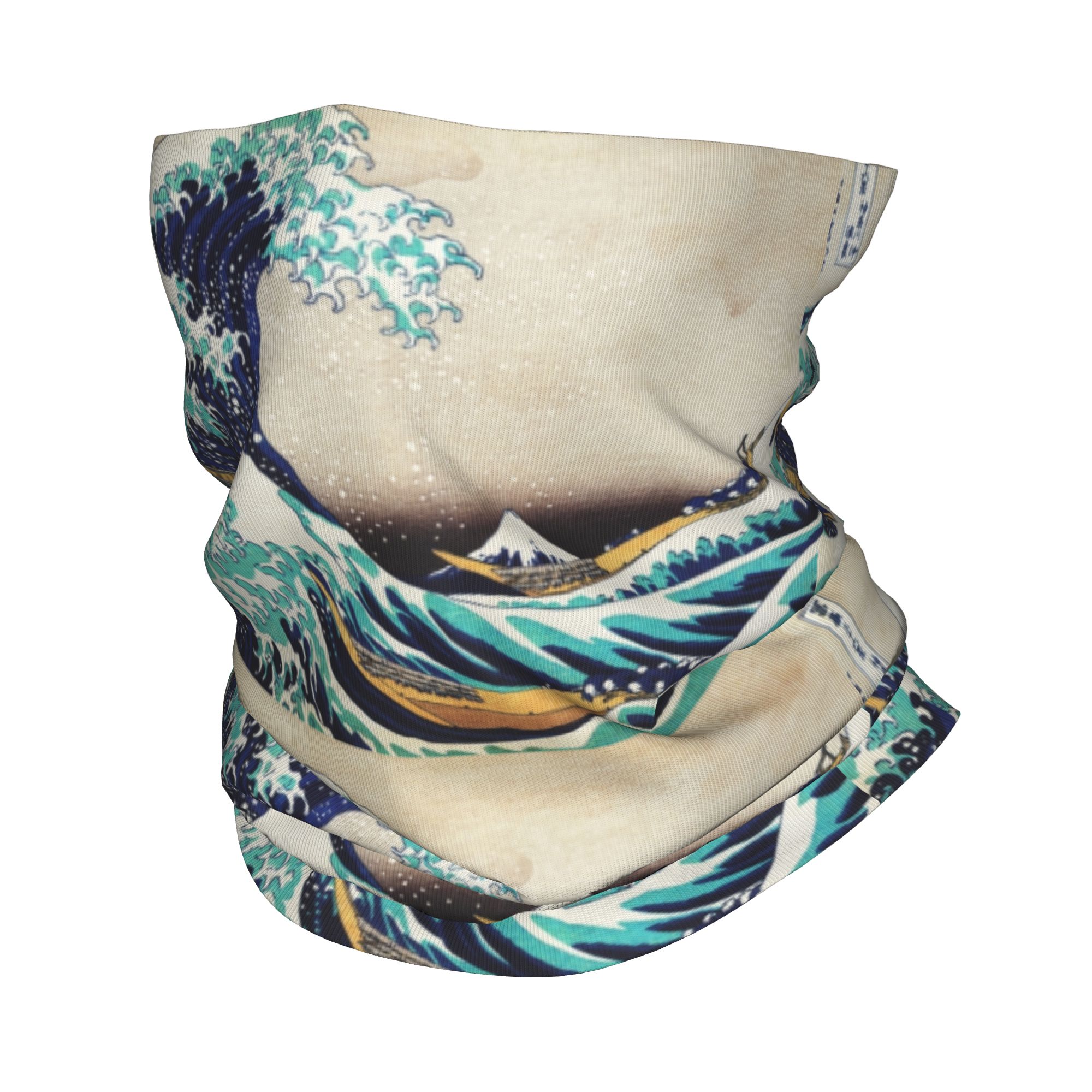 A Grande Onda de Kanagawa - Fa - Neck Gaiter Fleece avaliação e preço