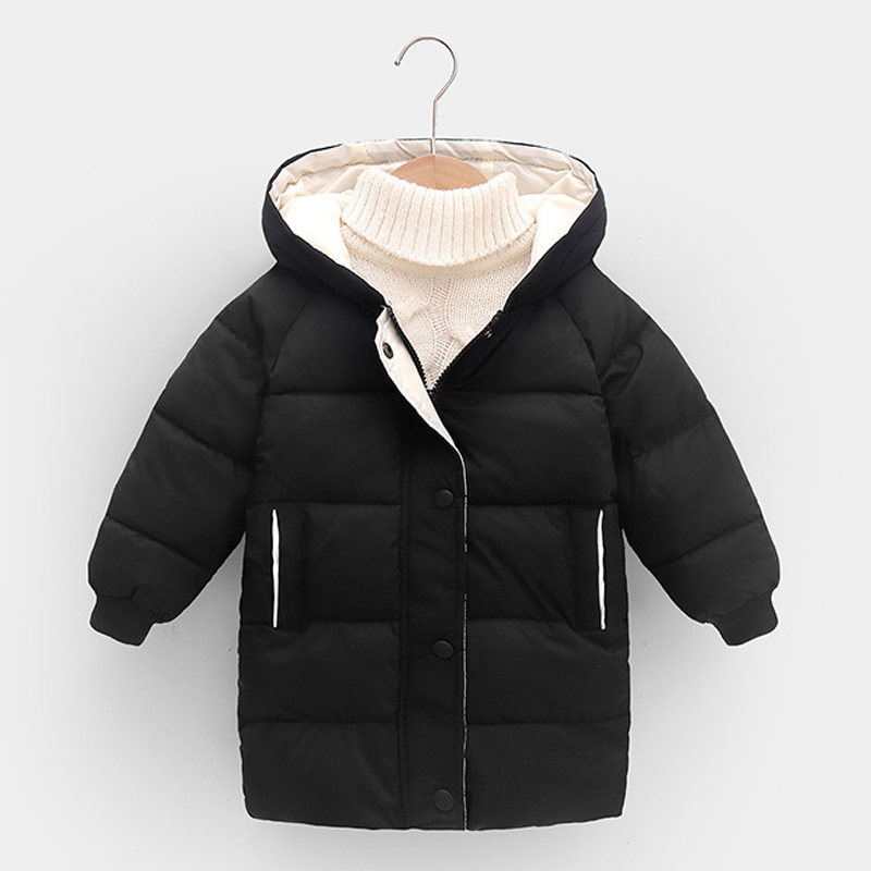Novo Casaco de Inverno Longo p - Winter Clothing For 1 Year Old Girl avaliação e preço