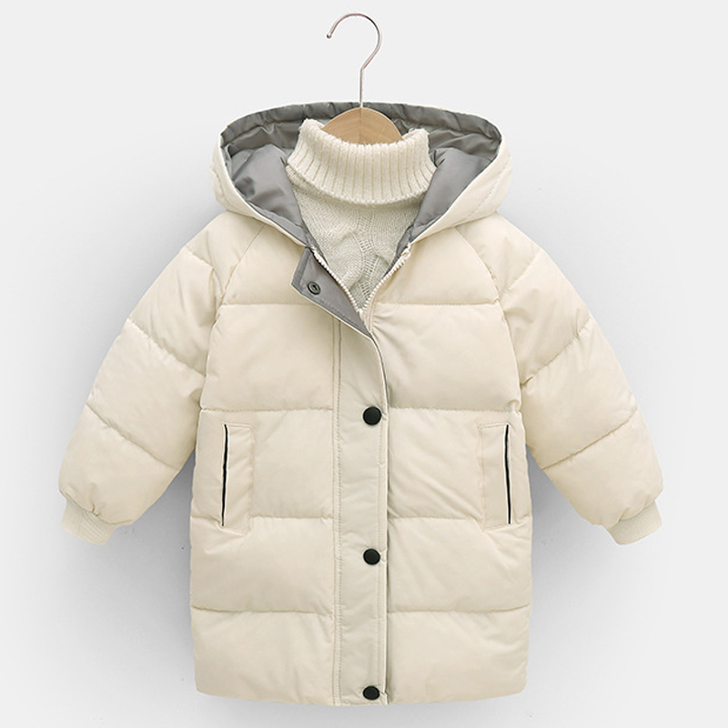 Novo Casaco de Inverno Longo p - Winter Clothing For 1 Year Old Girl avaliação e preço