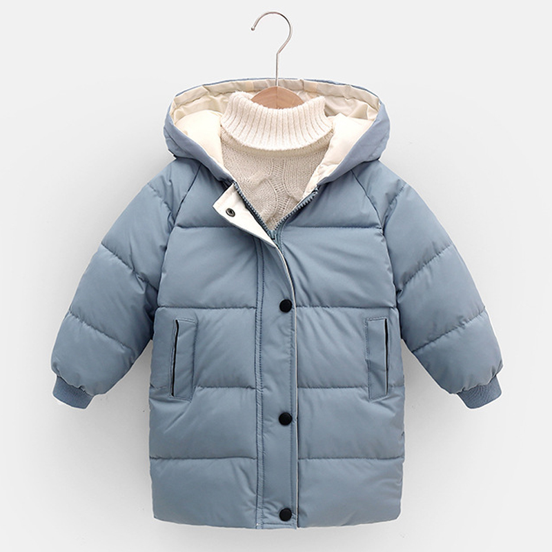Novo Casaco de Inverno Longo p - Winter Clothing For 1 Year Old Girl avaliação e preço