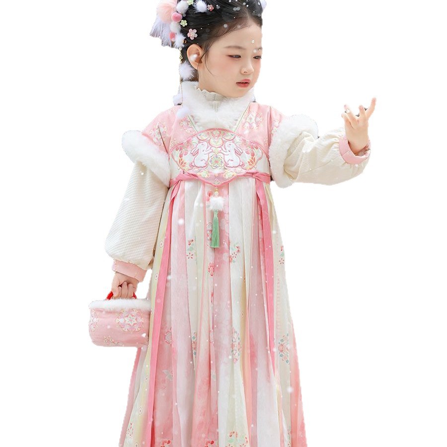 2025 meninas fada hanfu crianç - Winter Clothing For 1 Year Old Girl avaliação e preço