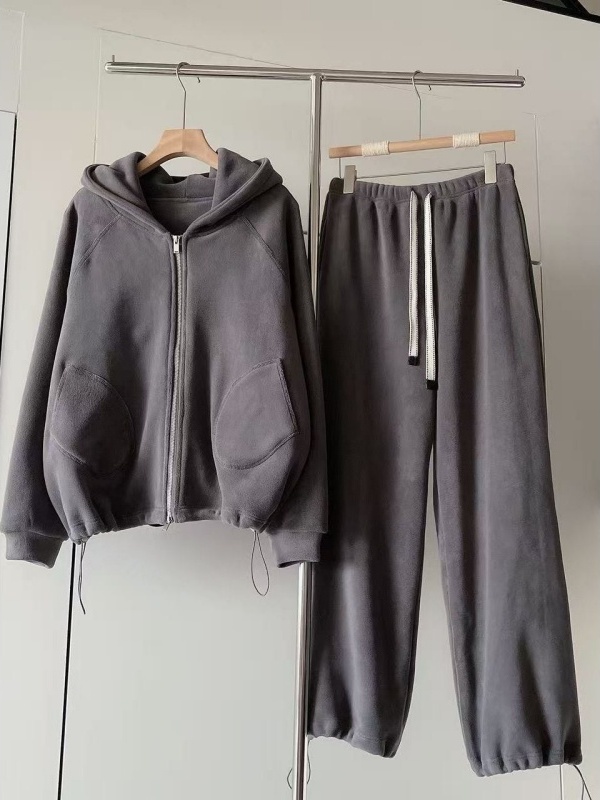 Conjunto Feminino Casual Espor - Fleece Hoodie Lined avaliação e preço