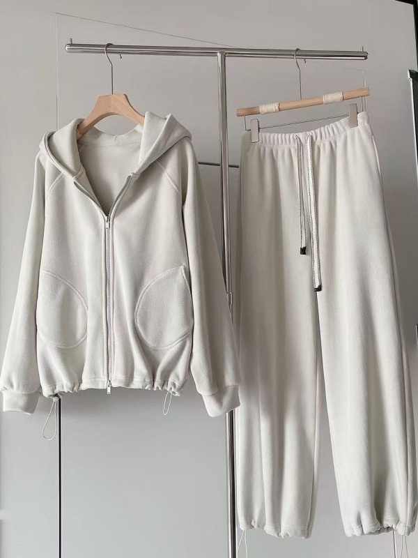 Conjunto Feminino Casual Espor - Fleece Hoodie Lined avaliação e preço