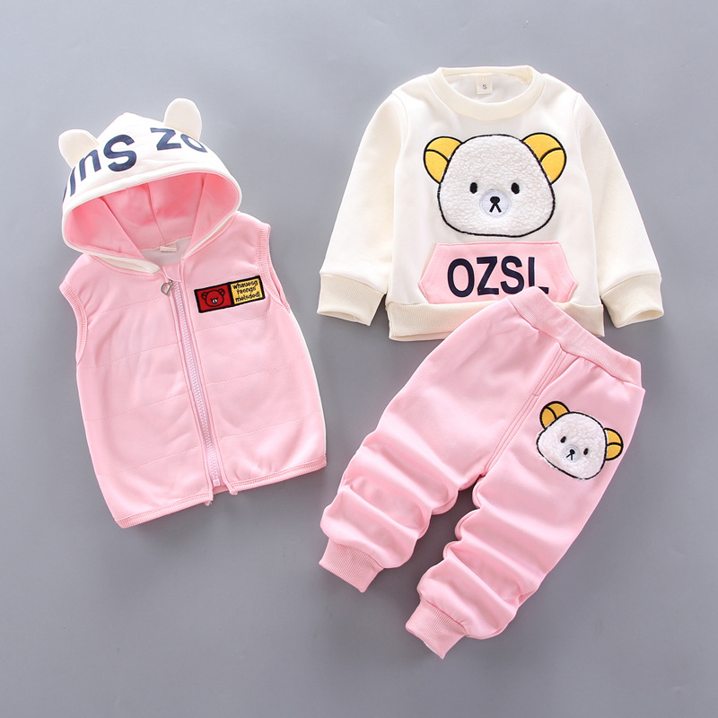 Inverno bebê meninos conjuntos - Winter Clothing For 1 Year Old Girl avaliação e preço