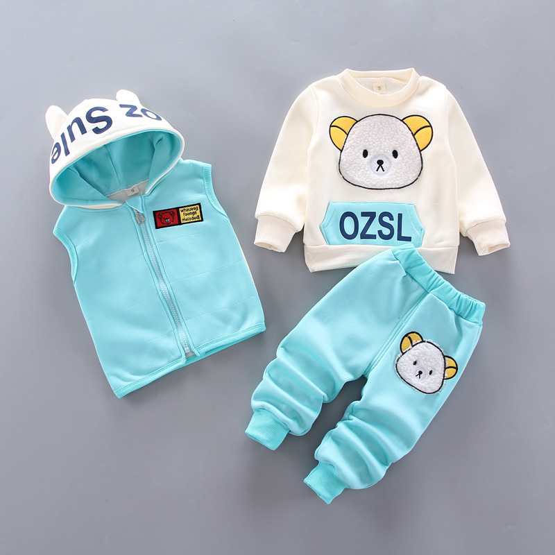 Inverno bebê meninos conjuntos - Winter Clothing For 1 Year Old Girl avaliação e preço