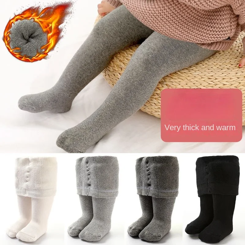 Meias de algodão macio para cr - Winter Clothing For Baby Girl avaliação e preço