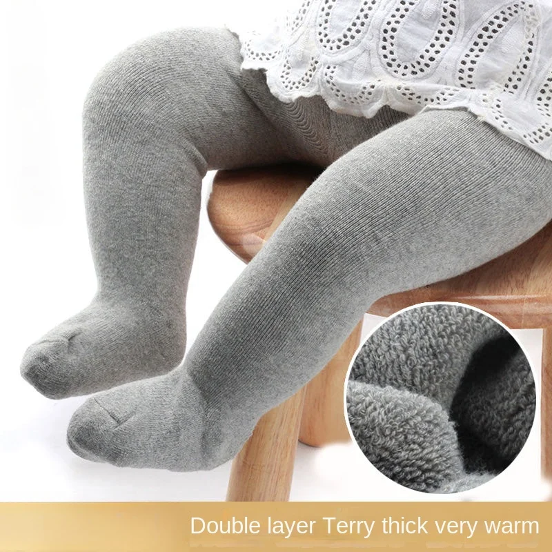 Meias de algodão macio para cr - Winter Clothing For Baby Girl avaliação e preço