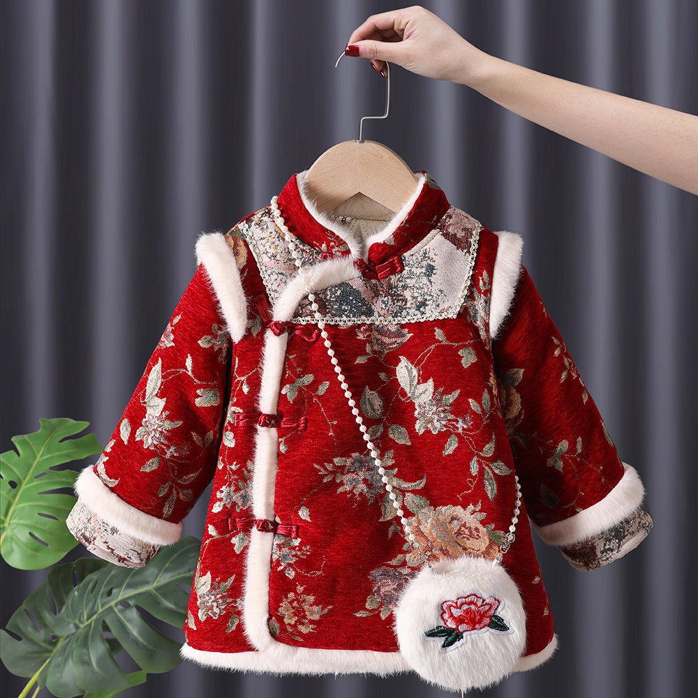 Inverno bebê meninas hanfu cri - Winter Clothing For Baby Girl avaliação e preço