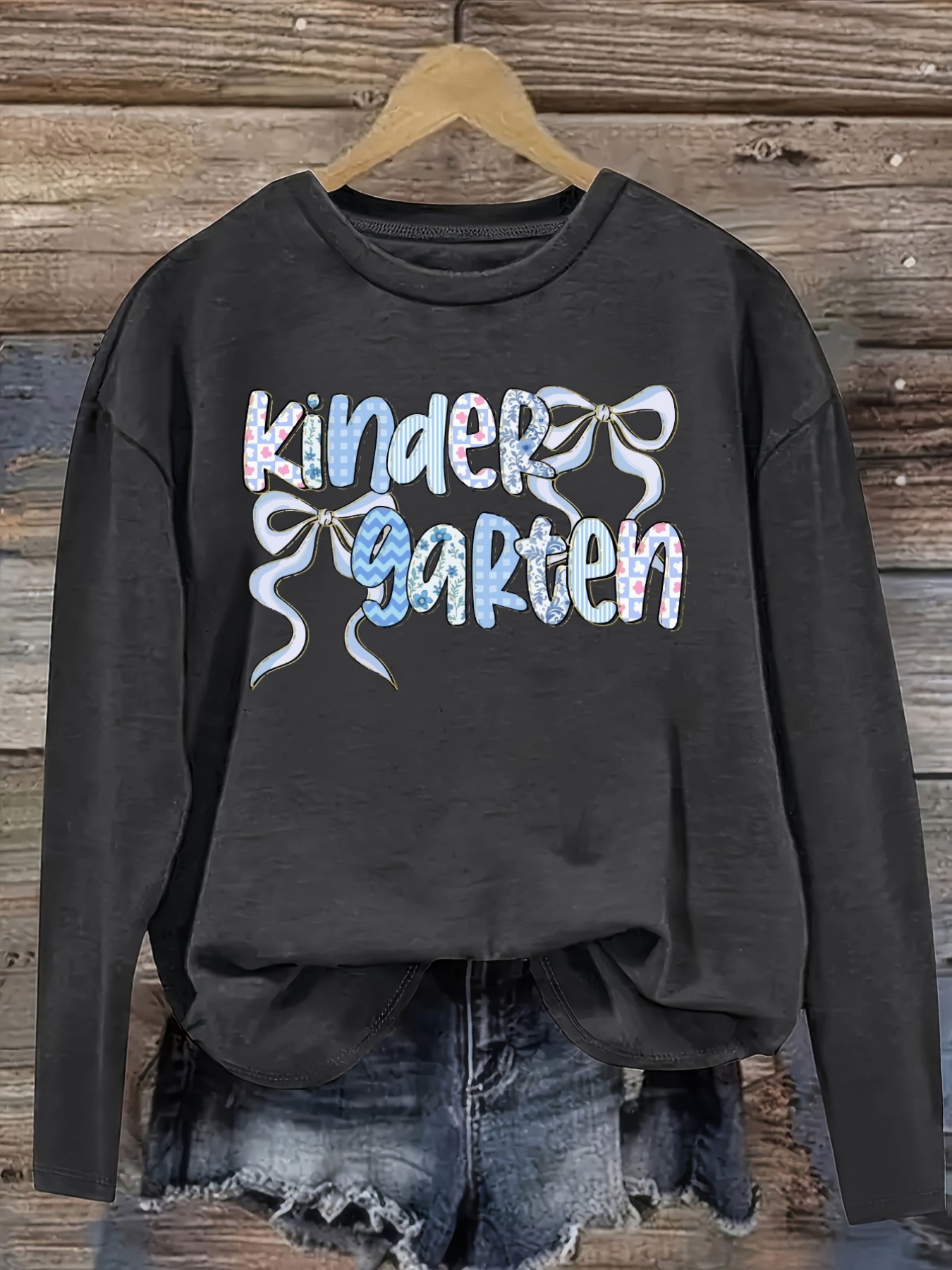 Camiseta Feminina Casual de Ma - Winter Clothing Patterns avaliação e preço