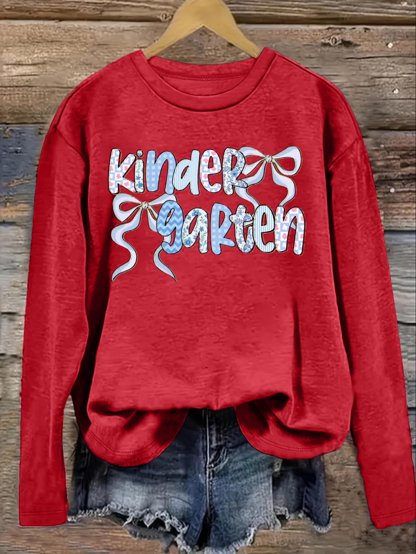Camiseta Feminina Casual de Ma - Winter Clothing Patterns avaliação e preço
