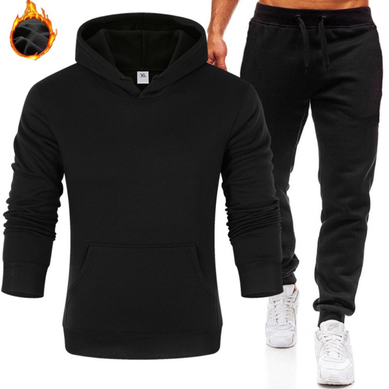 Conjunto de Moletom Masculino  - Fleece Hoodie Lined avaliação e preço