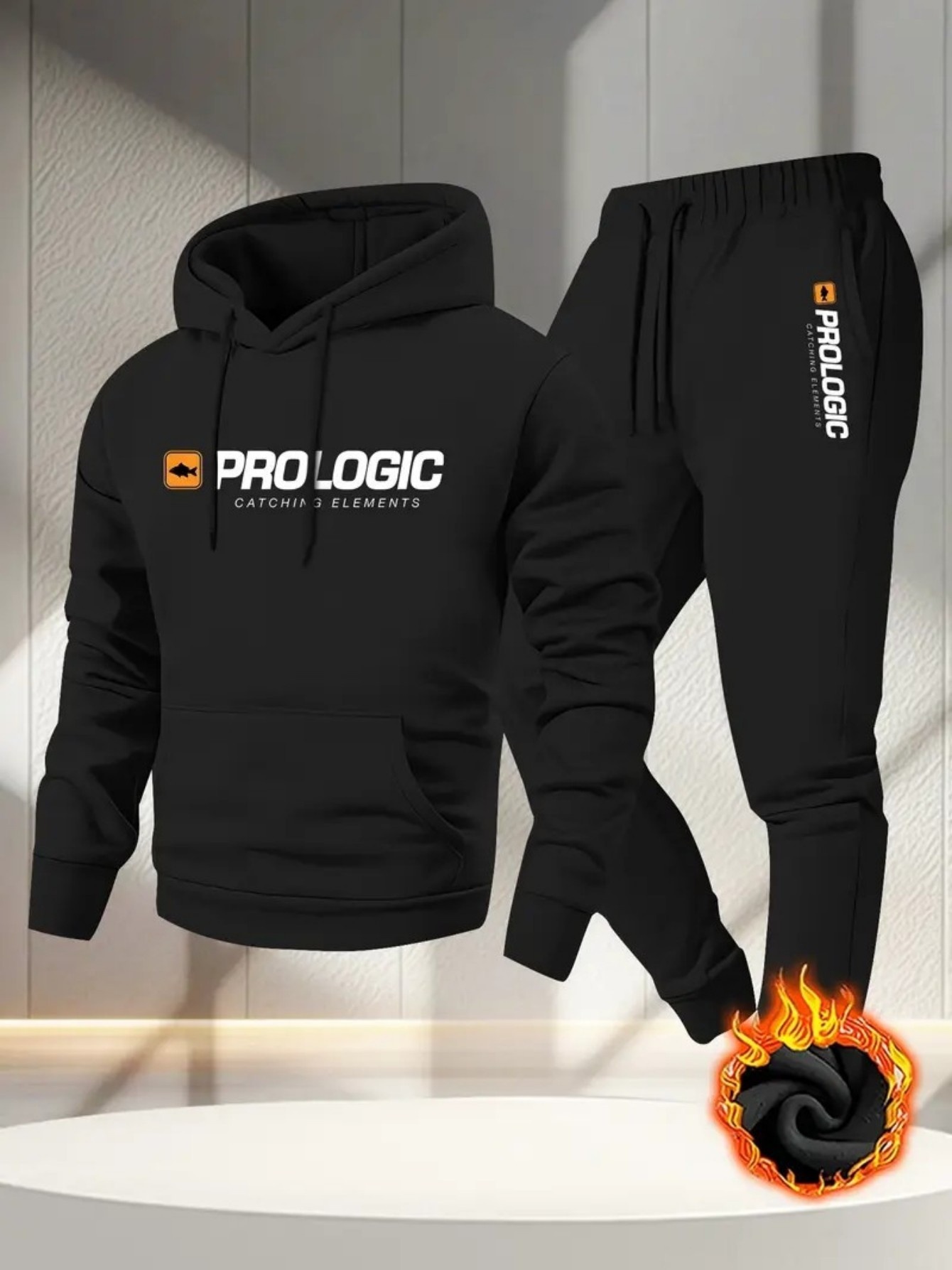 Conjunto de 2 Peças para Homen - Fleece Hoodie Lined avaliação e preço